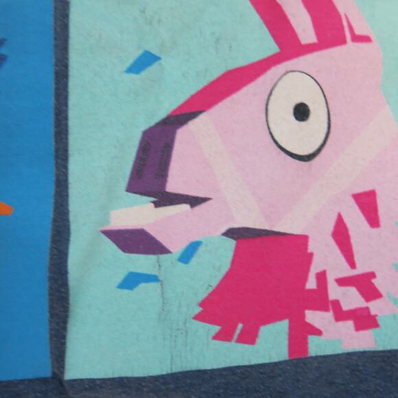 FORTNITE LLAMA Character T Shirt Size M Men Blue  Anime Gaming Loot Llama - Picture 3 of 6